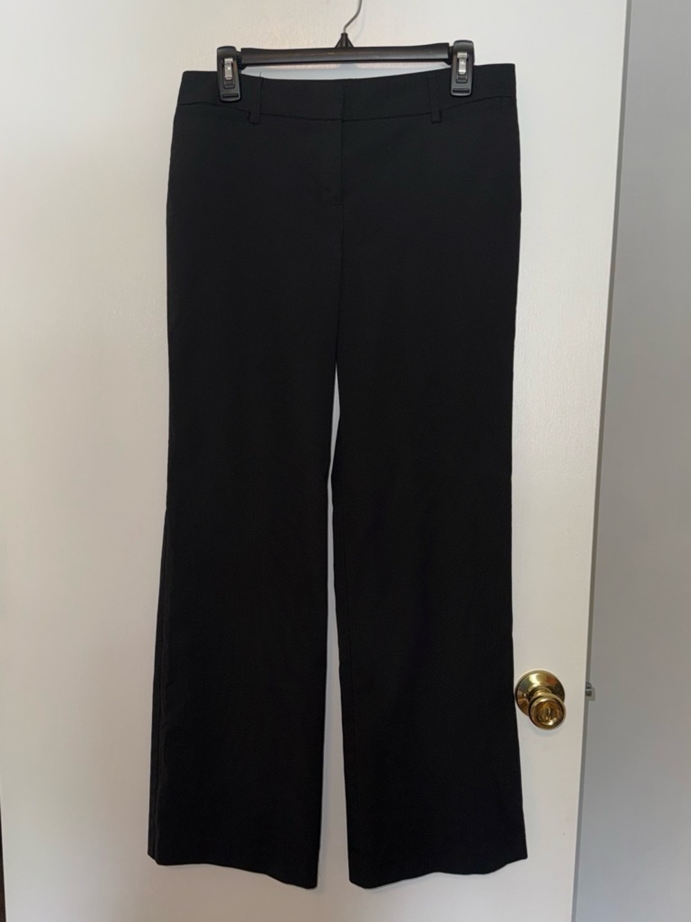 New York & Company Black Wide-Leg Dress Pants